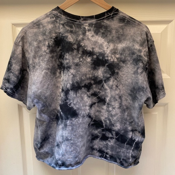 Goosebumps t-shirt cropped tie dye horrorland women’s large short sleeve - Picture 3 of 7